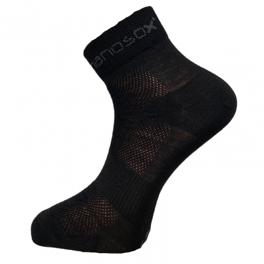 наносокс SPORT CYCLON чорапи .черно+цвят