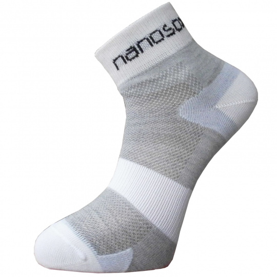 наносокс SPORT CYCLON чорапи .бяло+цвят