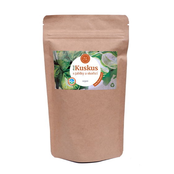 Kuskus s jablky a se skořicí